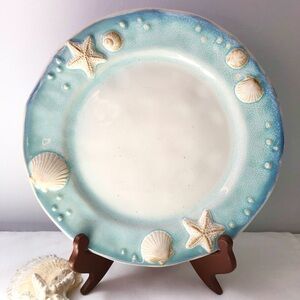 Sonoma Seaside Beach Shell Dinner Plate